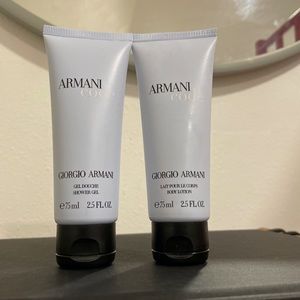 Armani Code Lotion and Shower gel